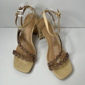NWT Women’s Maribel Strappy Open Toe Heel Sandals-A New Day Size 10 #354